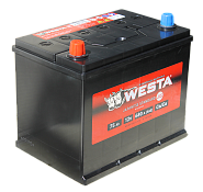 Аккумулятор Westa Asia 6СТ-75 VL (75 Ah) L+ D26